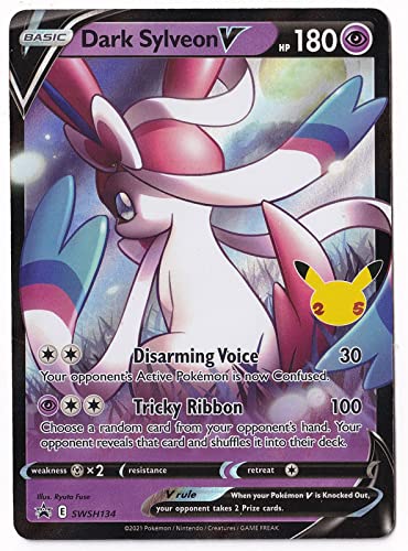 Pokemon Celebrations 25th Dark Sylveon V SWSH134 JUMBO/OVERSIZED